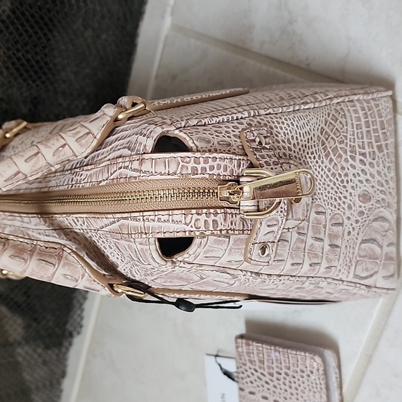 ๐๐ BRAHMIN BIRCH MINI MELBOURNE Micaela Satchel & Ady Wallet ๐๐ - Picture 7 of 15